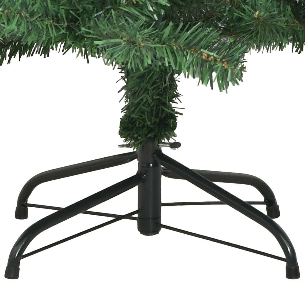 kunstigt juletræ med juletræsfod 120 cm 230 grene