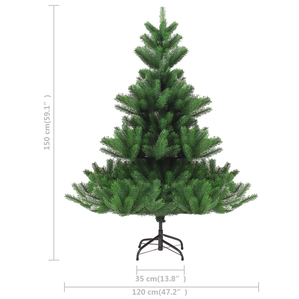 kunstigt juletræ nordmannsgran 150 cm grøn