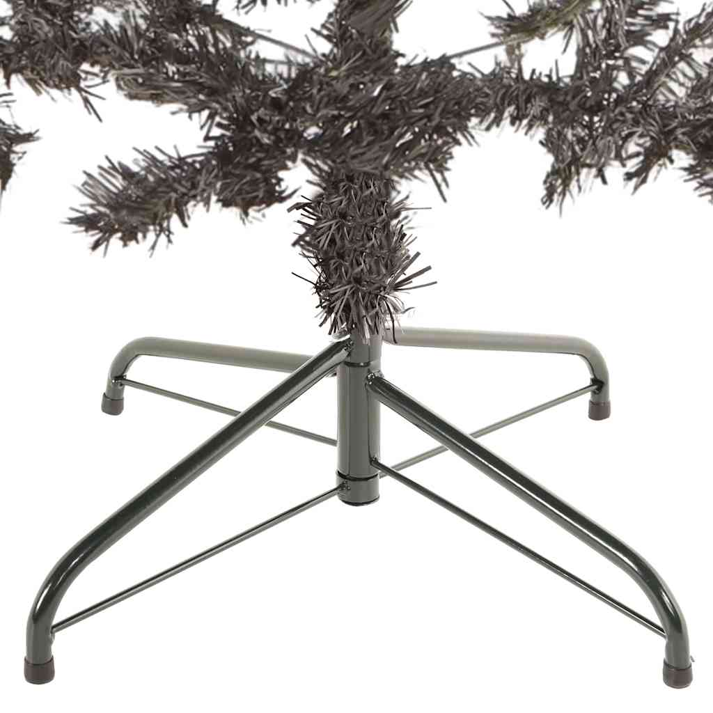 smalt juletræ 180 cm sort