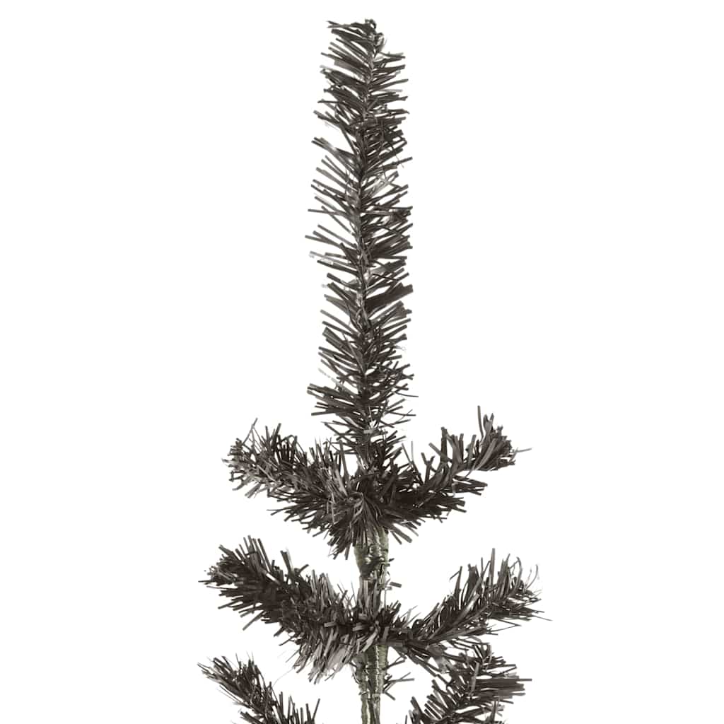 smalt juletræ 240 cm sort
