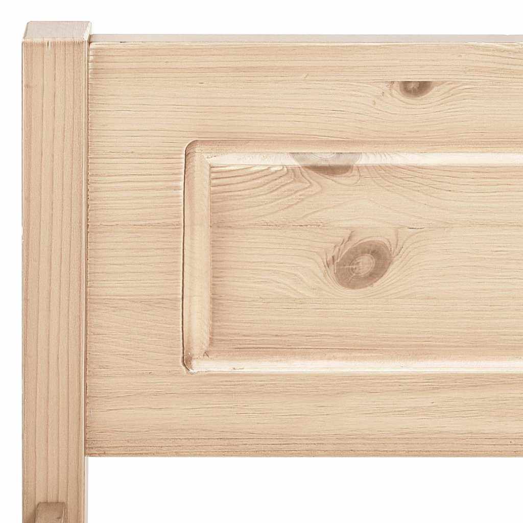 sengestel 100x200 cm massivt fyrretræ