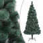 kunstigt juletræ med fod 150 cm PET grøn
