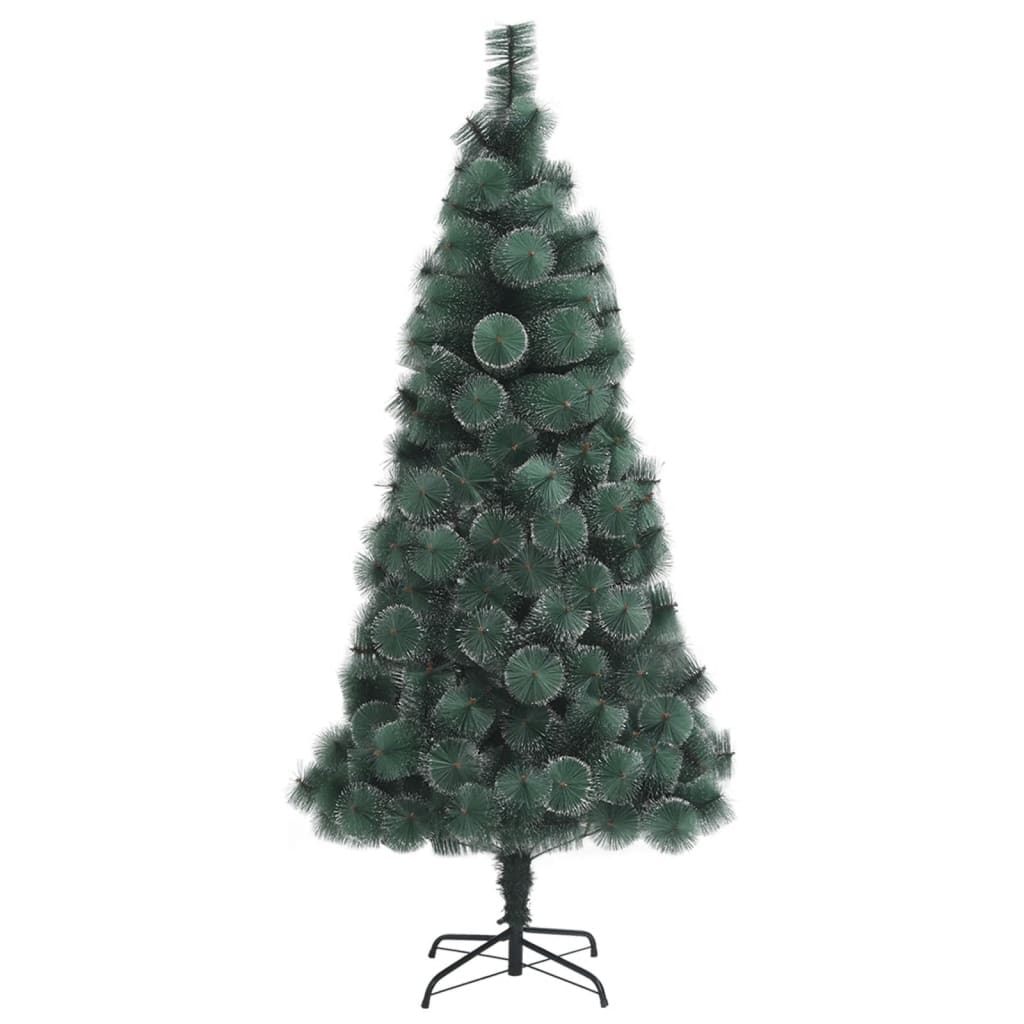 kunstigt juletræ med fod 150 cm PET grøn