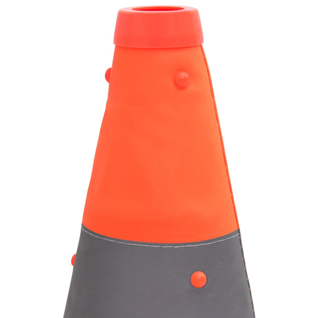 pop-up-trafikkegle 10 stk. 42 cm