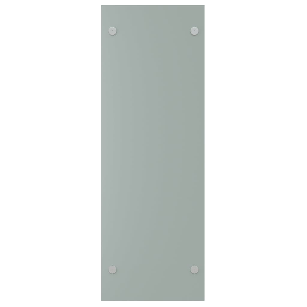 brændestativ 80x35x100 cm hærdet glas hvid