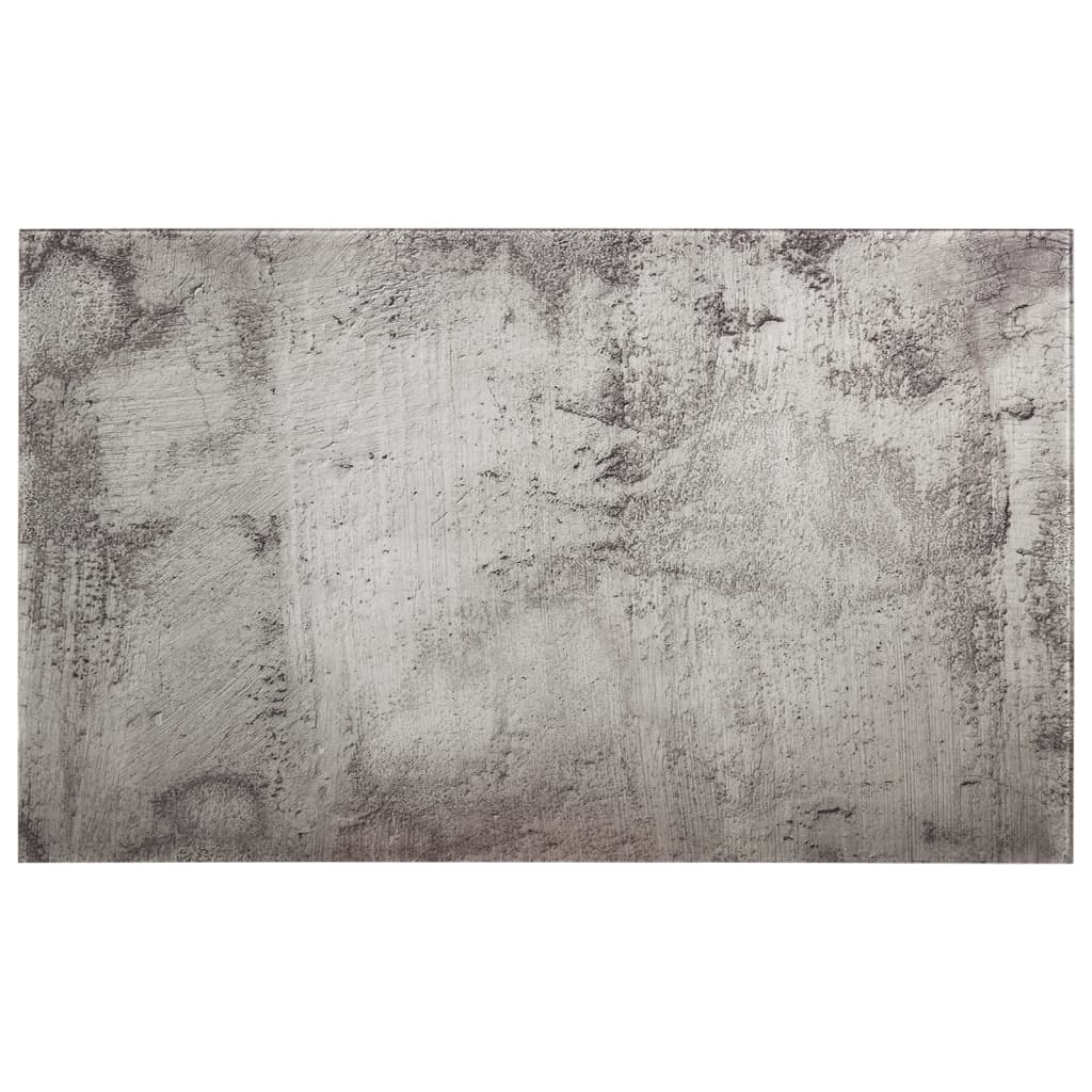 vægmonteret magnetisk tavle 100x60 cm glas