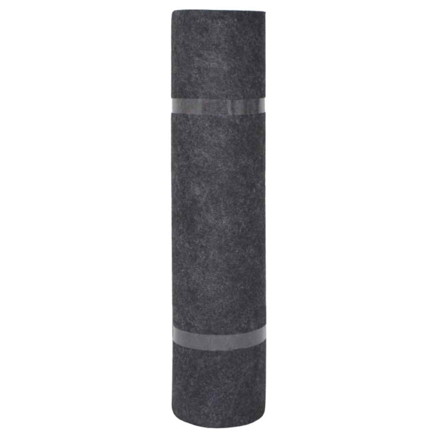 Tæppe Antracit 1,2 x 15 m Polyester