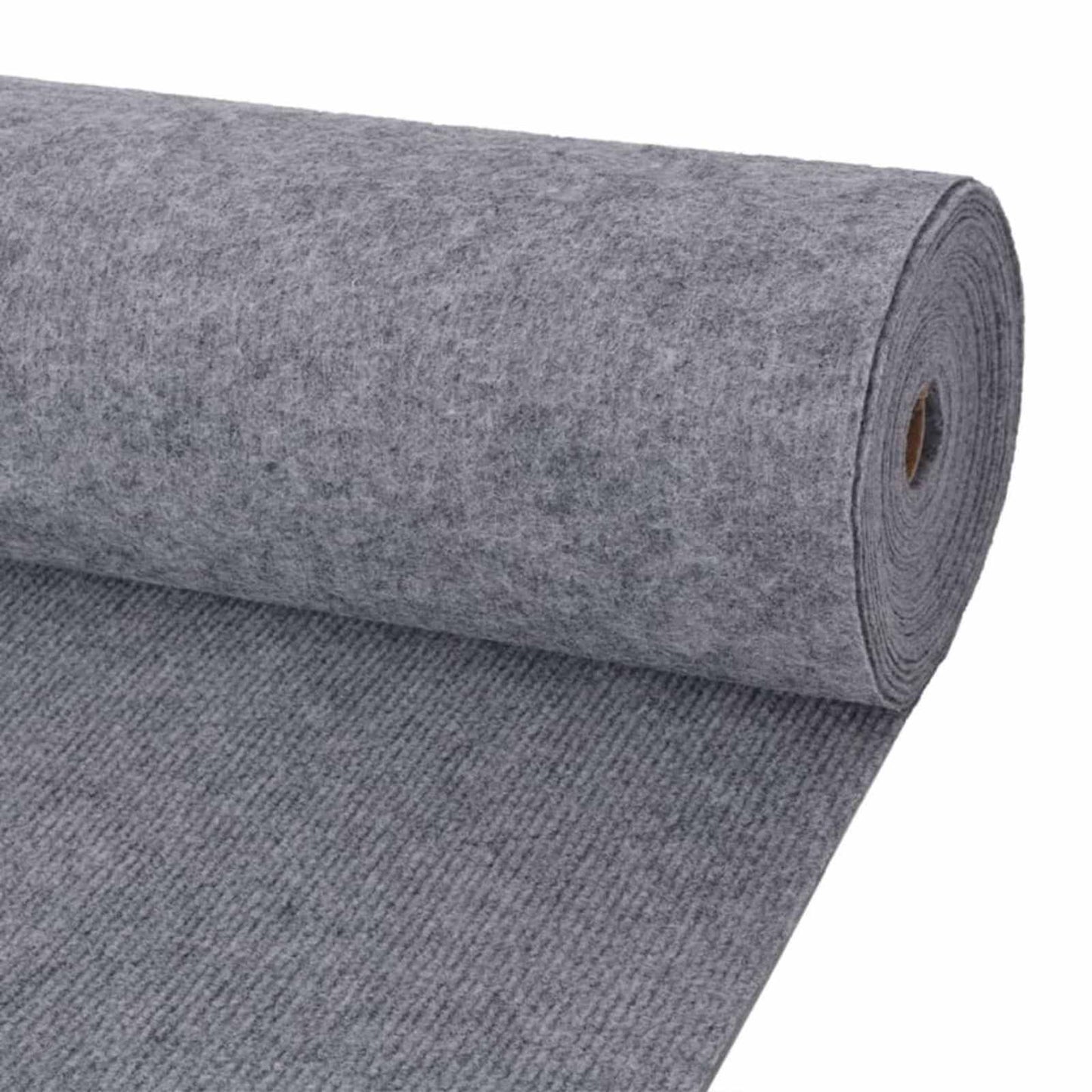 Tæppe Grå 1,2 x 15 m Polyester