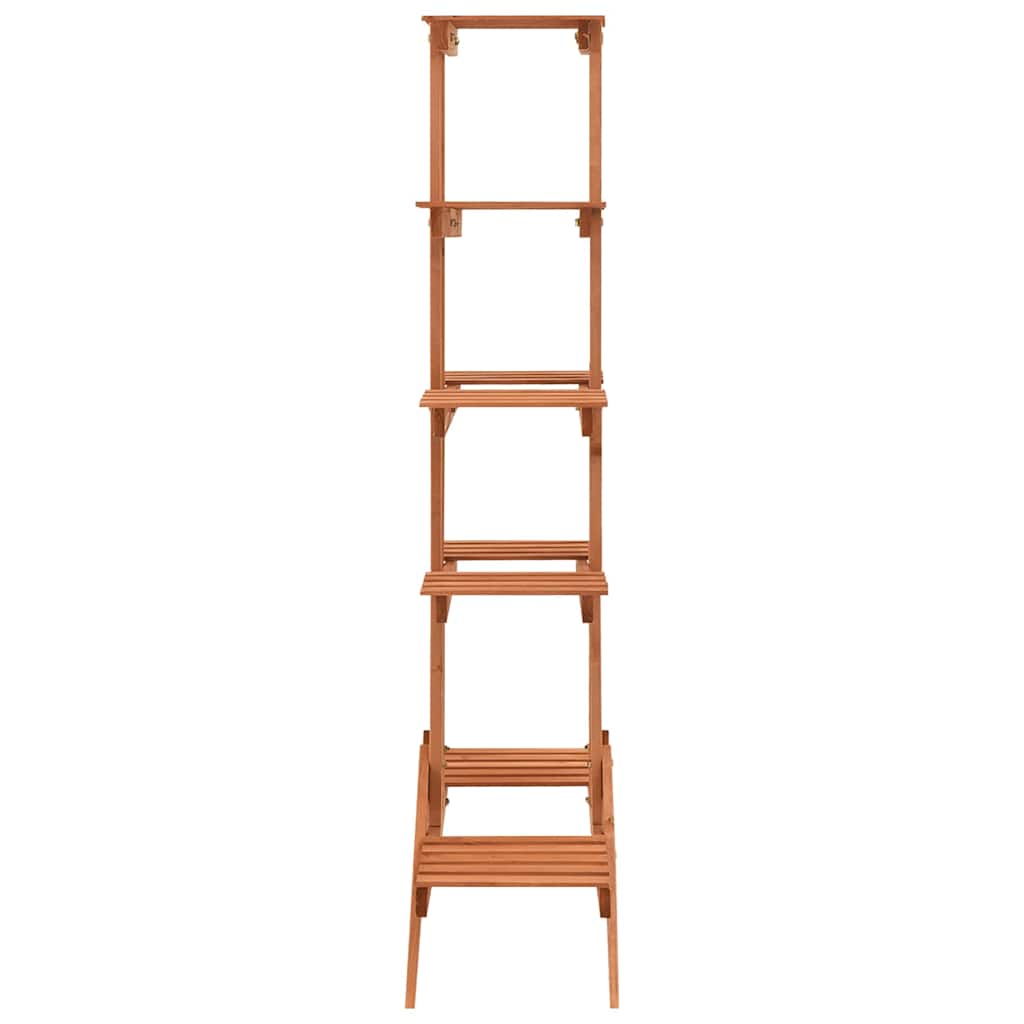 plantestativ 83x25x132 cm massivt fyrretræ