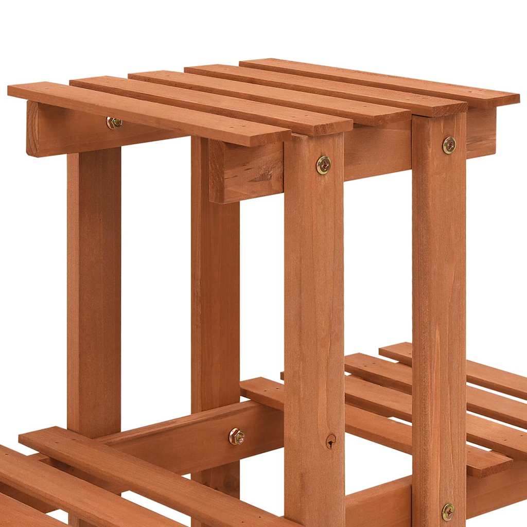 plantestativ 83x25x132 cm massivt fyrretræ