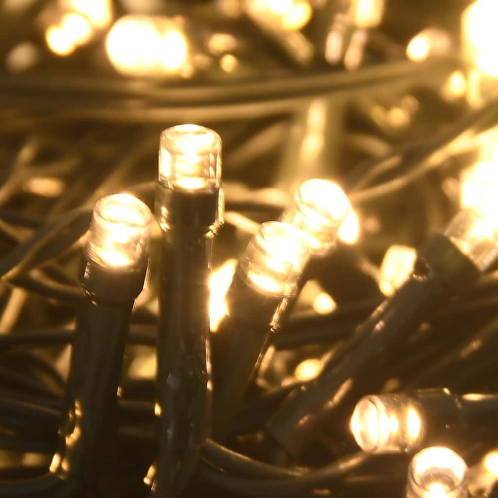 julekuglesæt 120 dele med spir 300 LED'er guld- og bronzefarvet