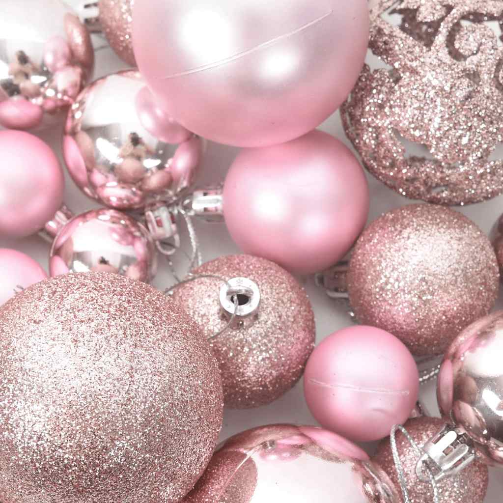 julekuglesæt 100 stk. pink