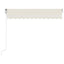 markise 350x250 cm manuel betjening cremefarvet