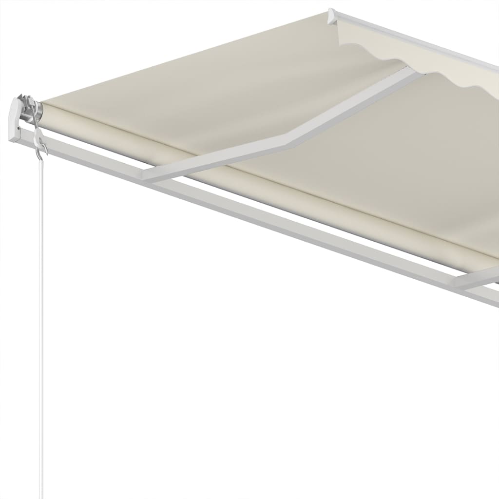 markise 350x250 cm manuel betjening cremefarvet