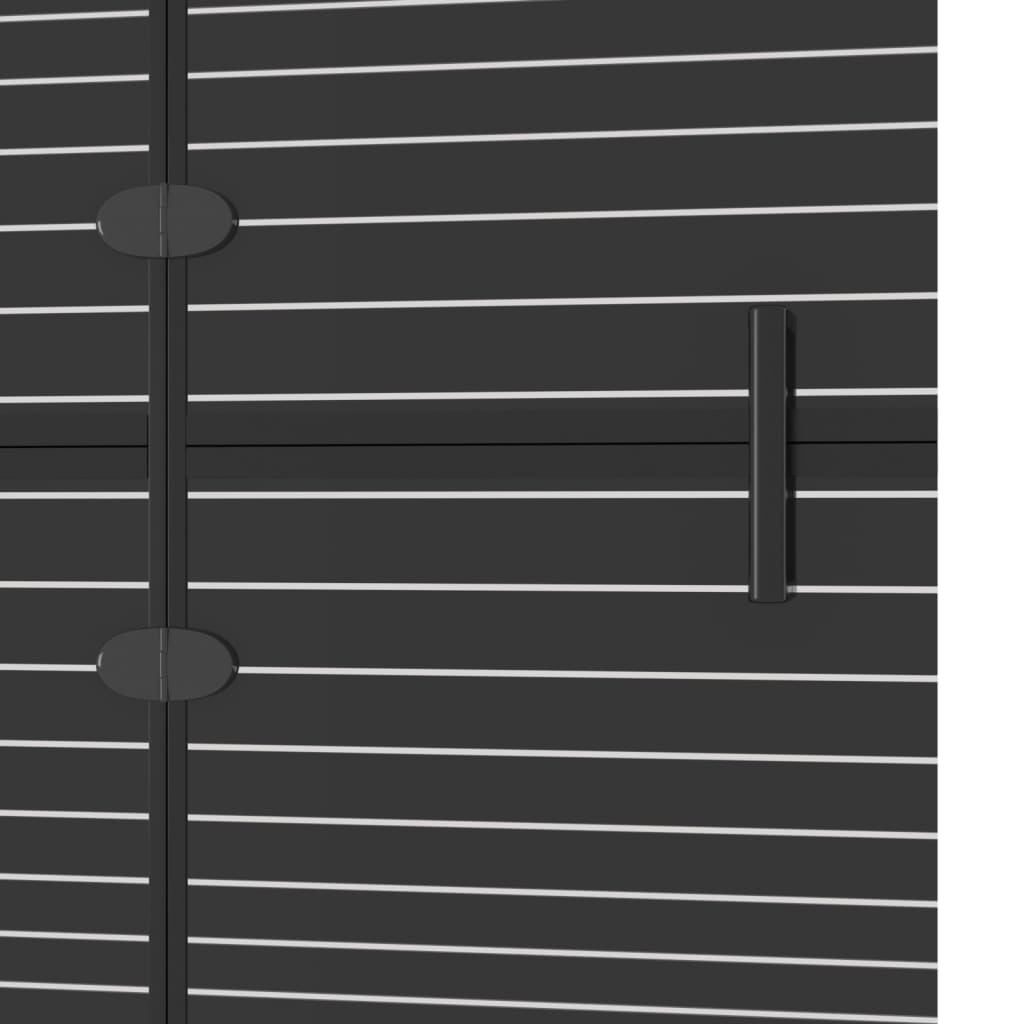 foldbar bruseafskærmning 120x140 cm sikkerhedsglas sort