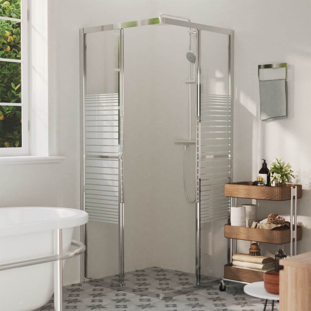 brusekabine 80x80x180 cm sikkerhedsglas