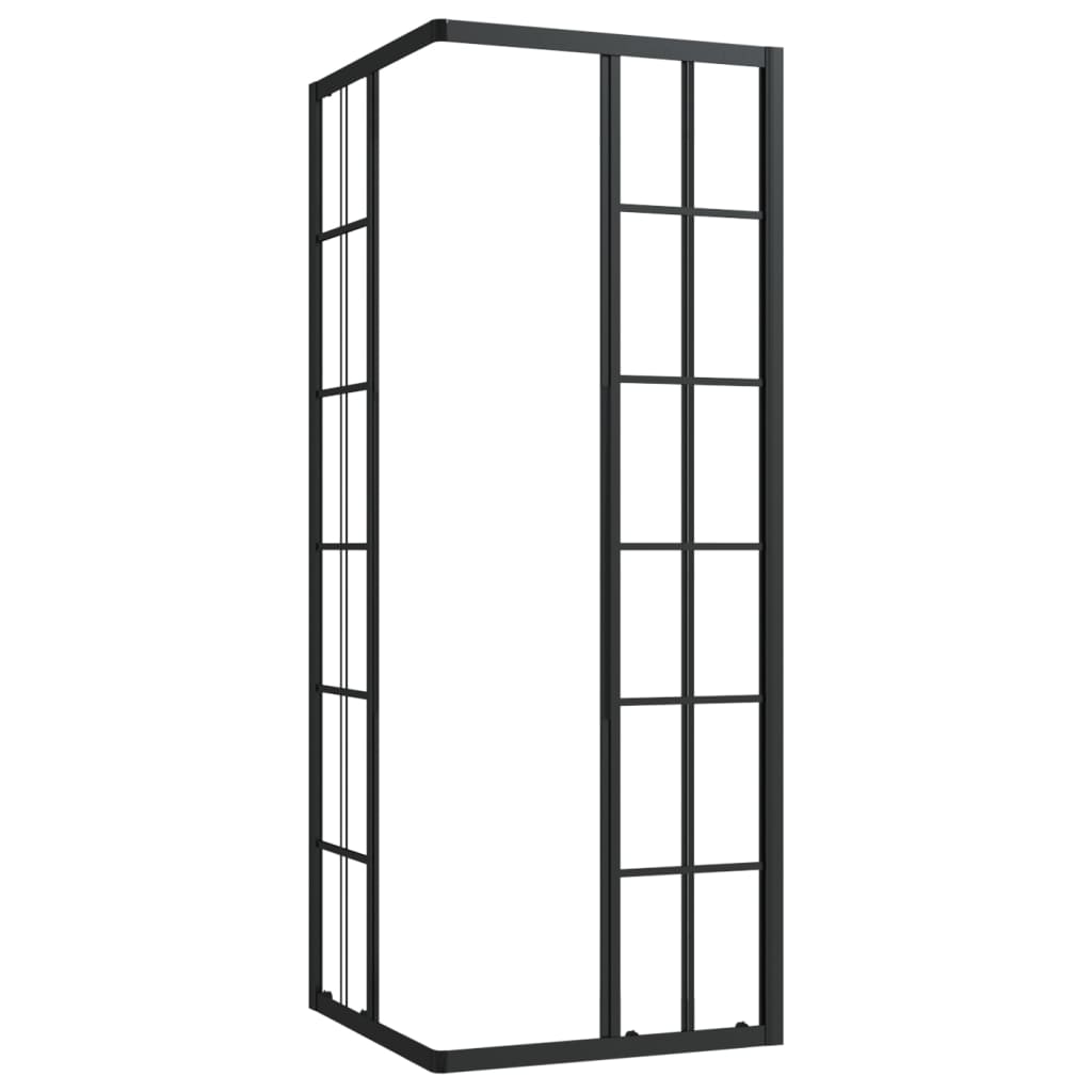 brusekabine 80x80x180 cm sikkerhedsglas