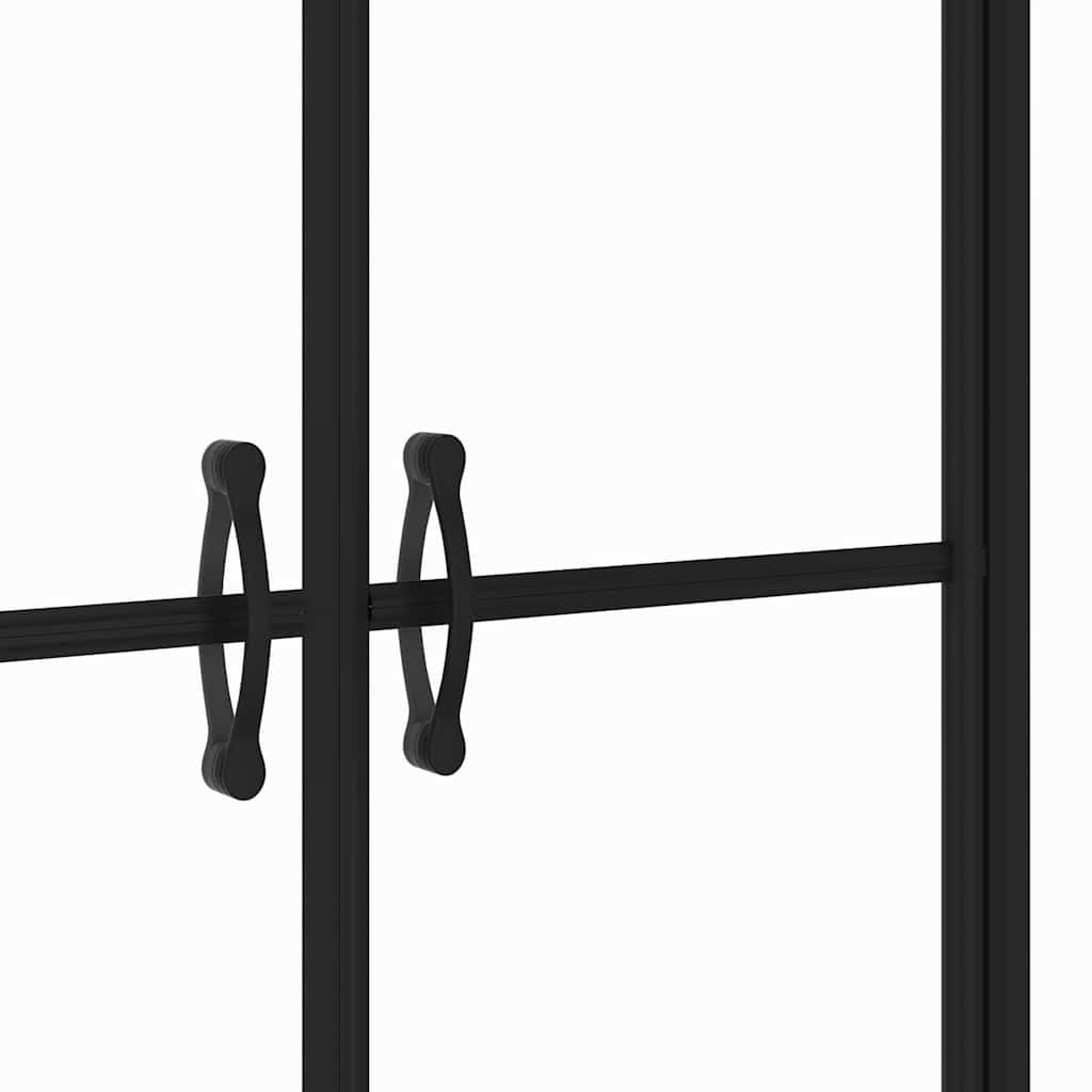 brusedør (78-81)x190 cm klart sikkerhedsglas