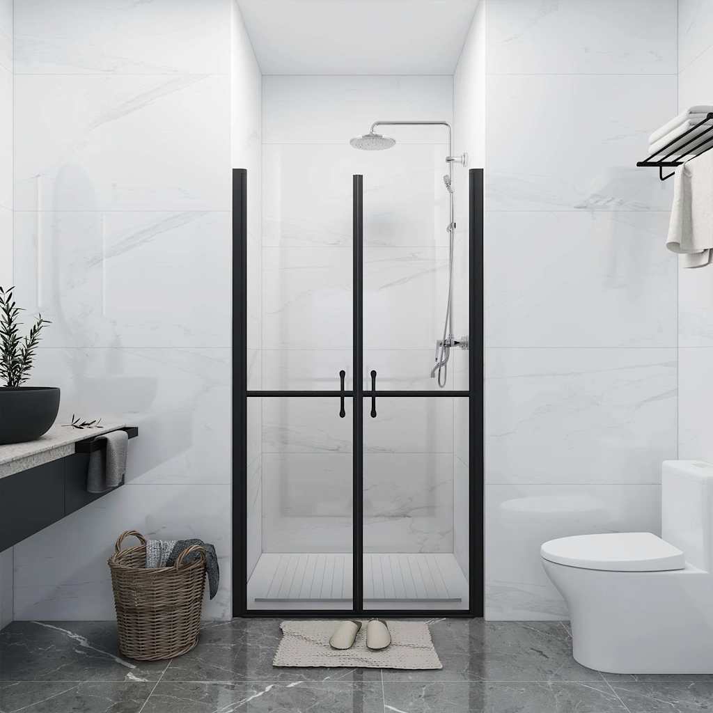 brusedør (98-101)x190 cm klart sikkerhedsglas