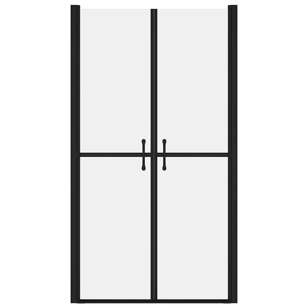brusedør (68-71)x190 cm sikkerhedsglas matteret