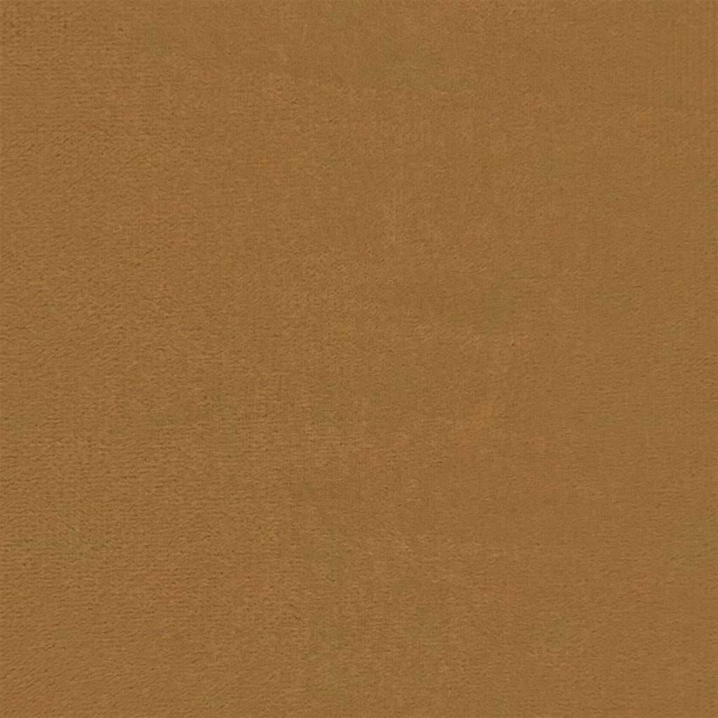 lænestol fløjl brun
