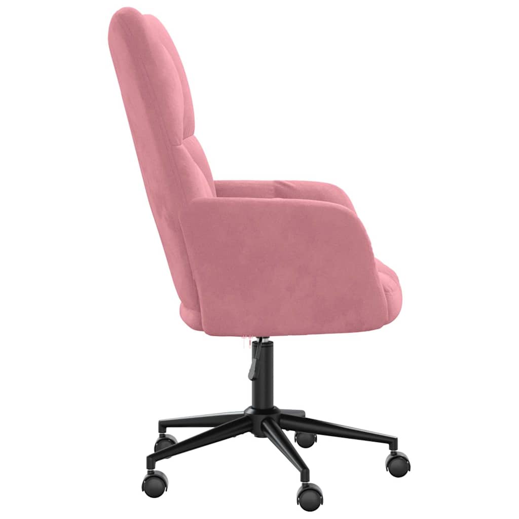 lænestol fløjl pink