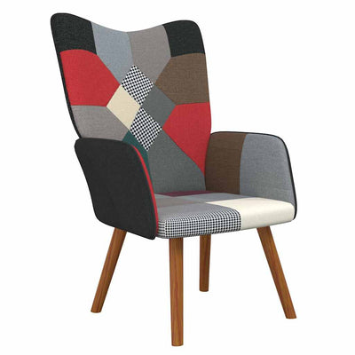 lænestol stof patchwork