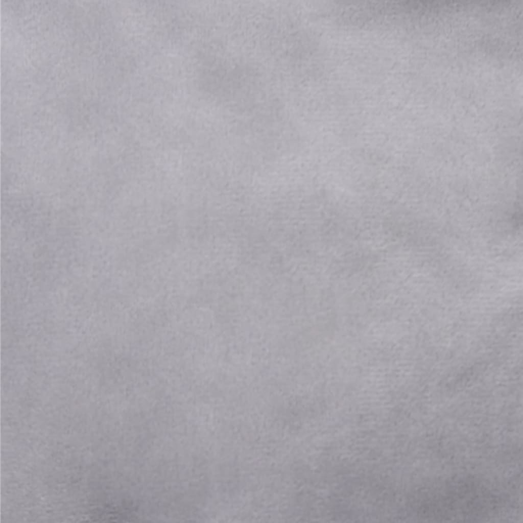 hundekurv 90x79x20 cm plys og kunstlæder sort og grå