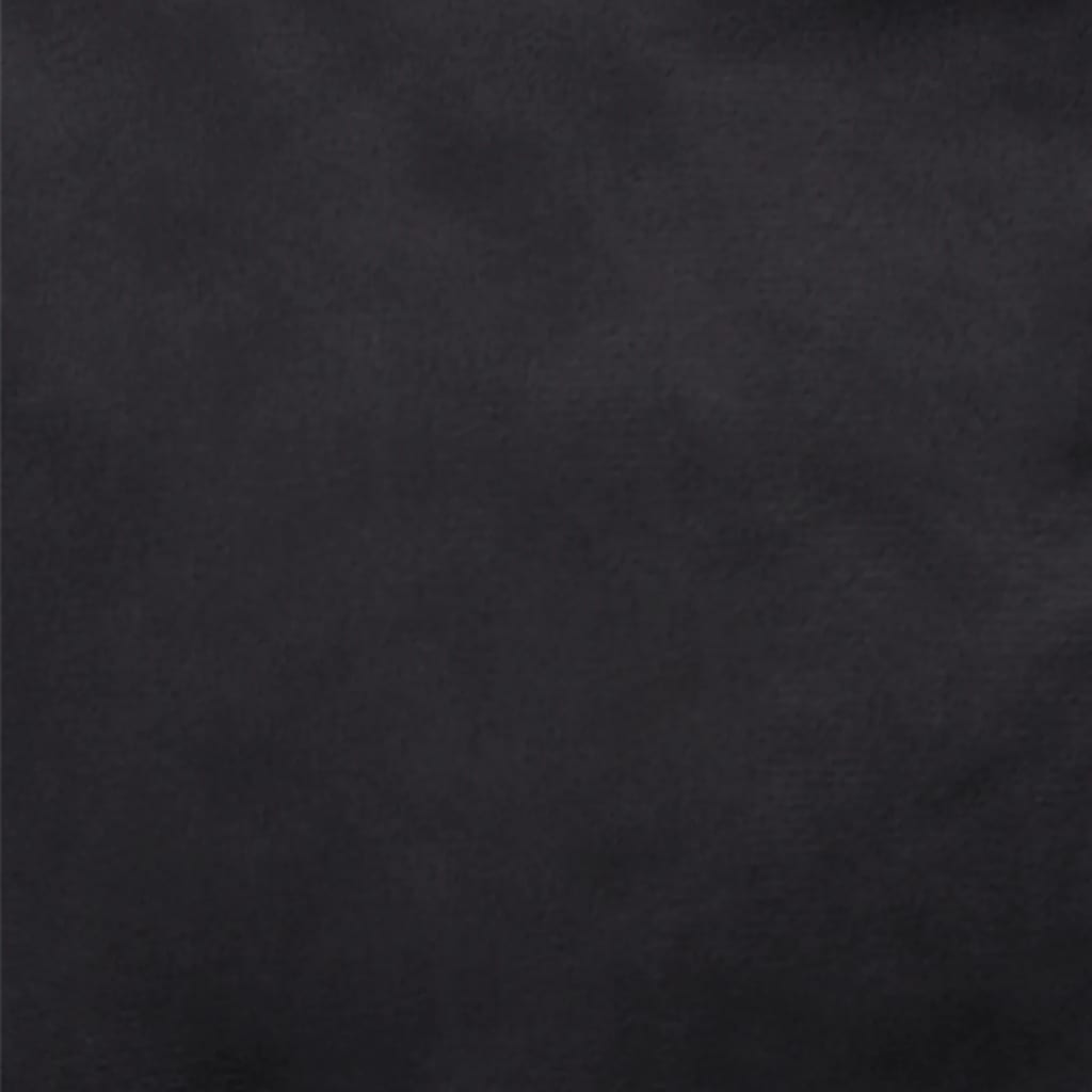 hundekurv 79x70x19 cm plys og kunstlæder sort