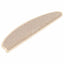 trappemåtter 15 stk. 65x21x4 cm hvide og brune halvrunde store