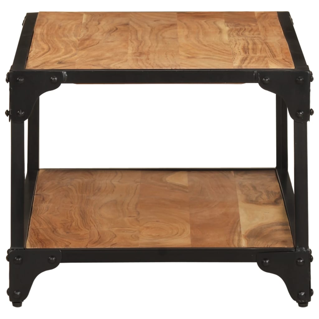 sofabord 90x45x35 cm massivt akacietræ