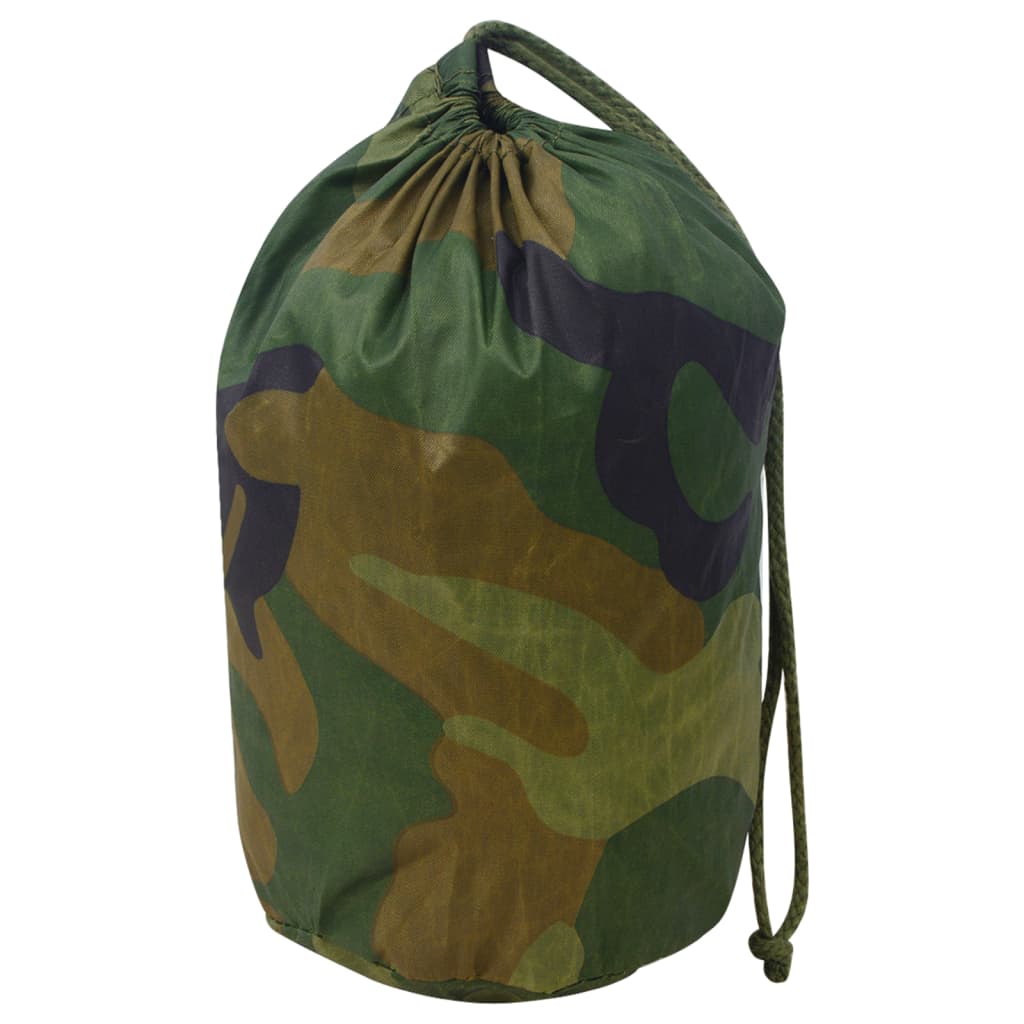 camouflagenet med opbevaringstaske 1,5x5 m grøn