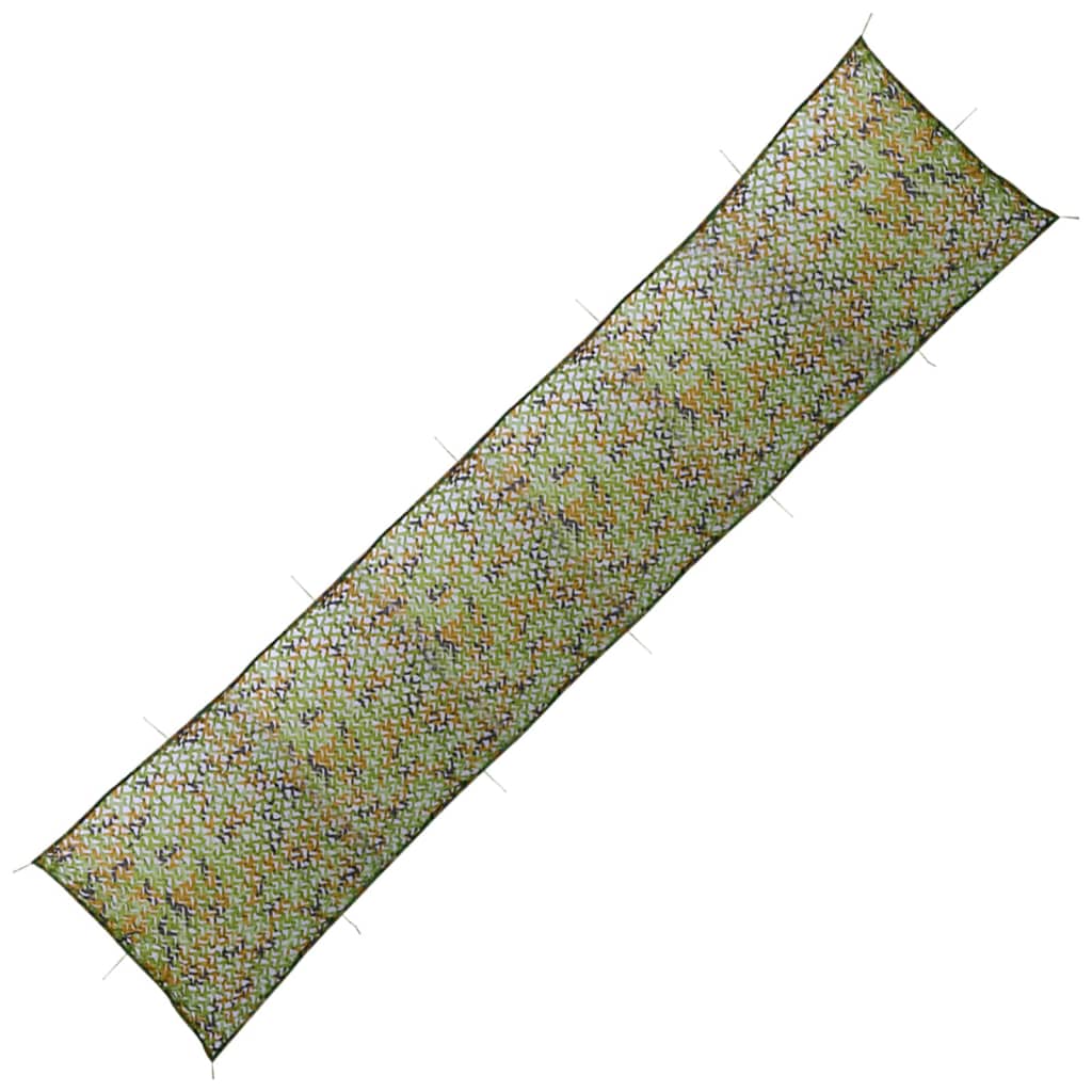 camouflagenet med opbevaringstaske 1,5x6 m grøn