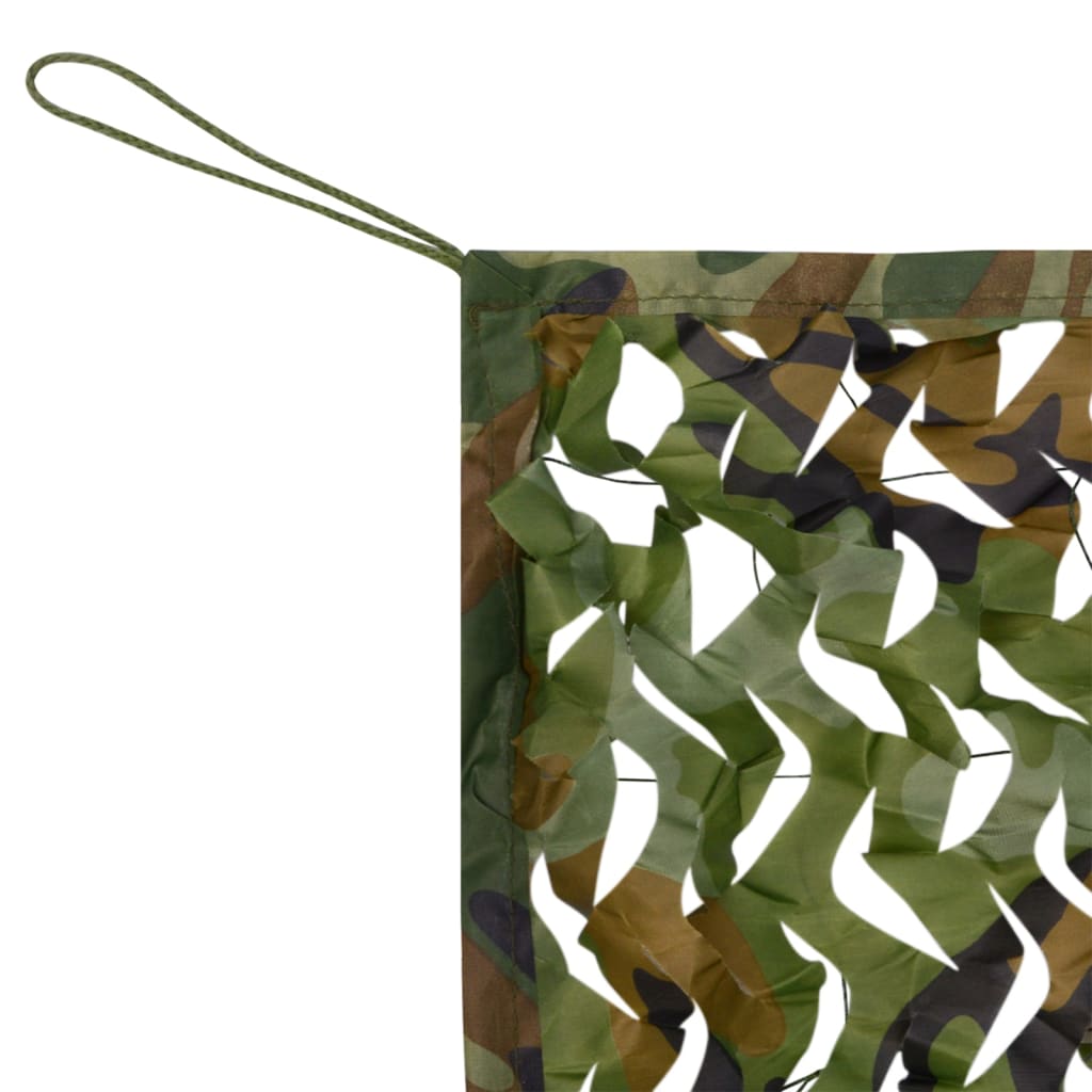 camouflagenet med opbevaringstaske 2x3 m grøn