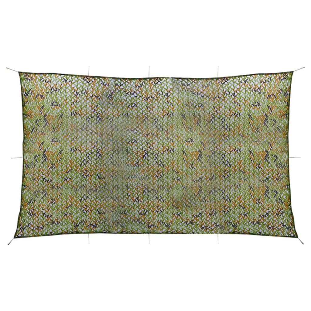 camouflagenet med opbevaringstaske 2x5 m grøn