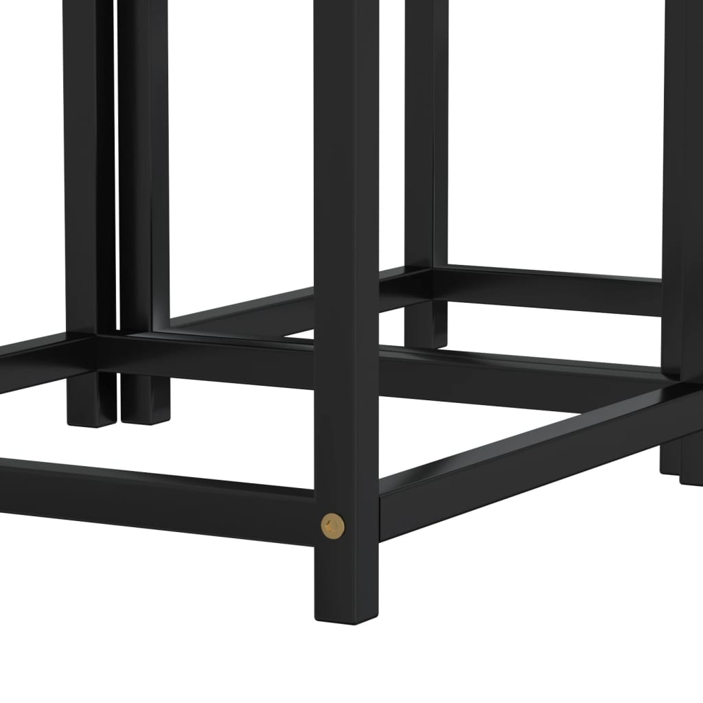 sideborde 2 stk. MDF sort og gul