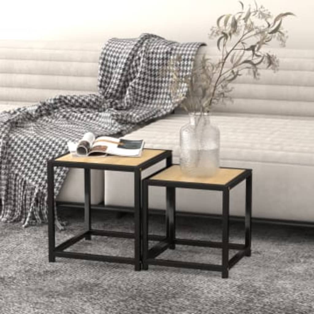 sideborde 2 stk. MDF sonoma-eg