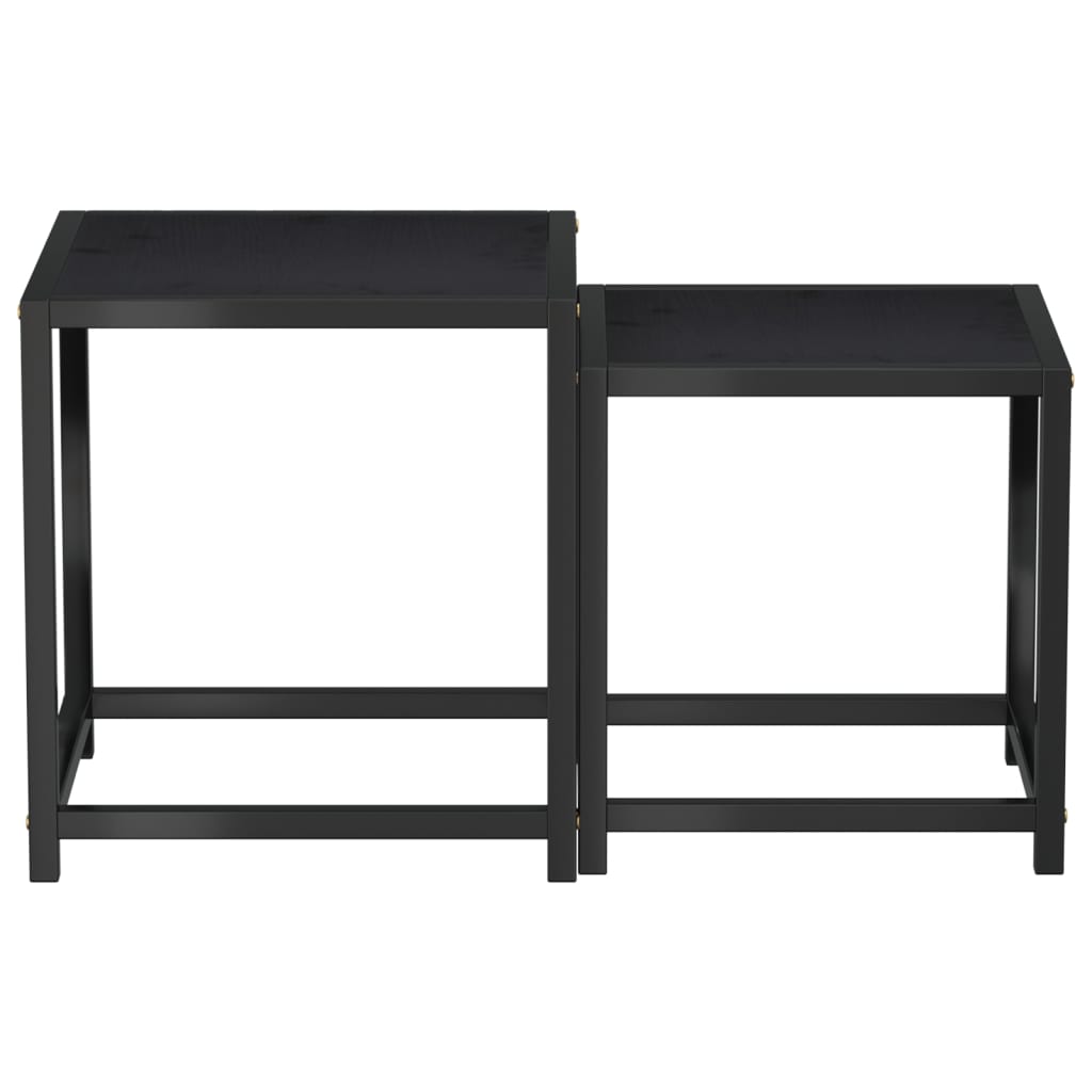 sideborde 2 stk. MDF sort