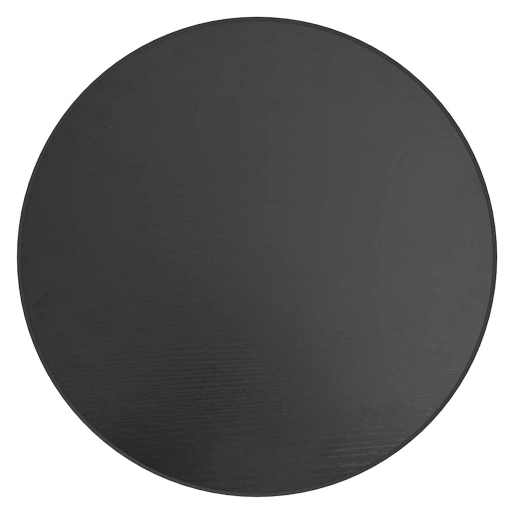 sidebord Ø35 cm MDF sort