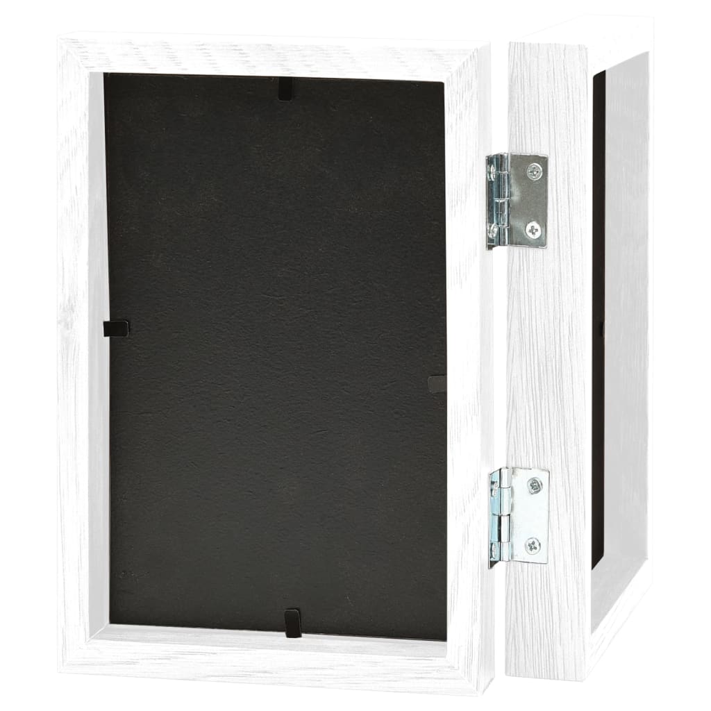 folderamme til 2 billeder 2x(21x29,7 cm) hvid