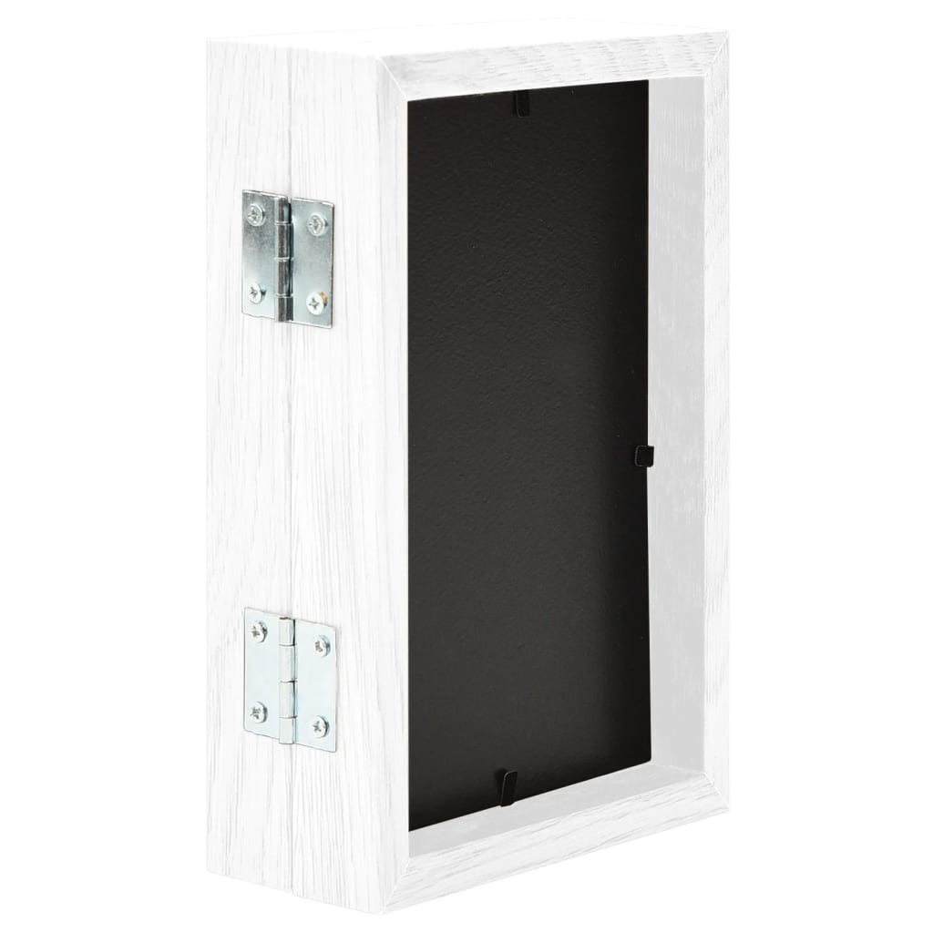 folderamme til 2 billeder 2x(21x29,7 cm) hvid