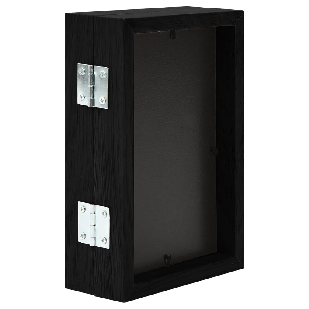 folderamme til 2 billeder 2x(13x18 cm) sort