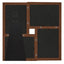 billedramme til 4x(13x18 cm) billeder MDF mørkebrun