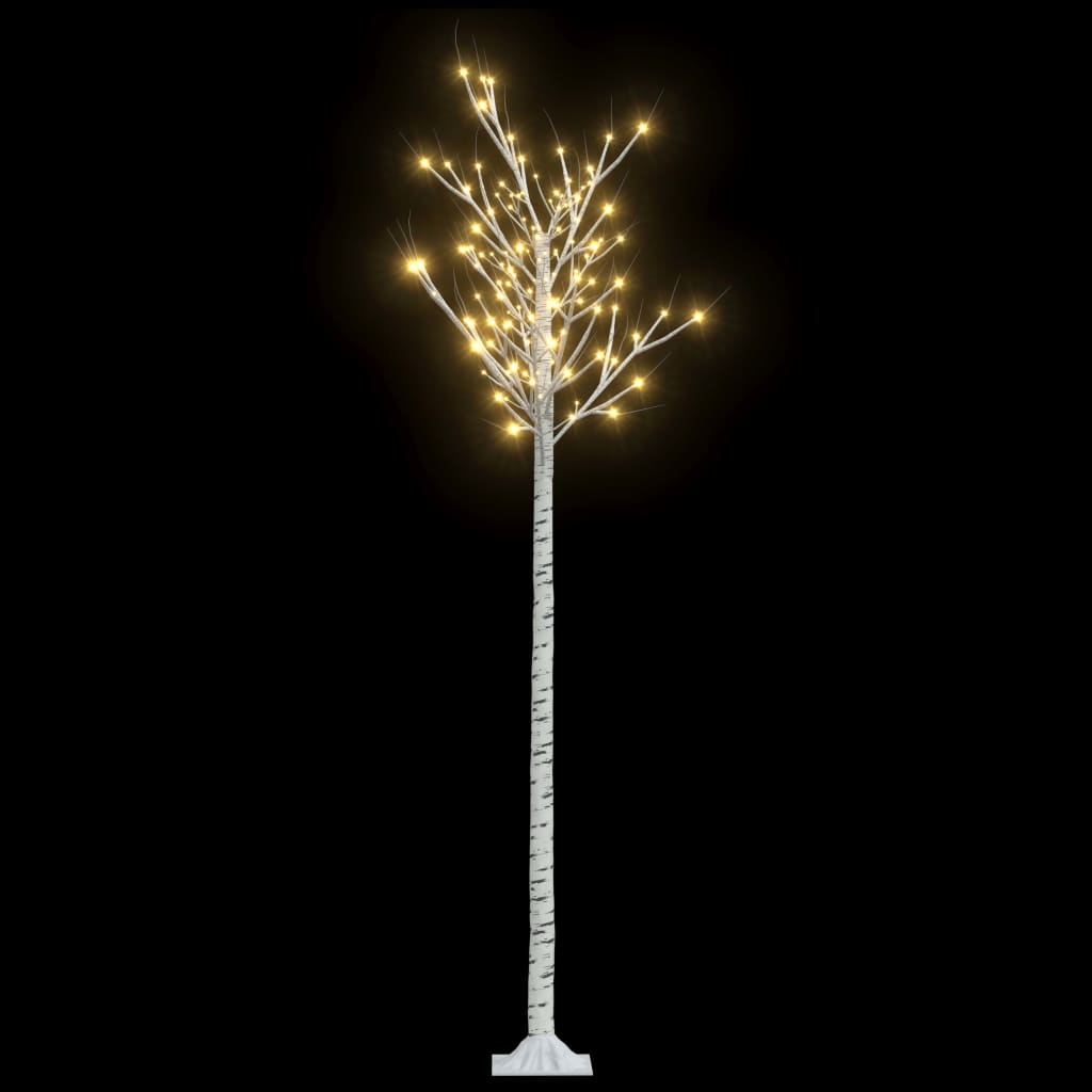 lystræ 220 LED'er 2,2 m indendørs/udendørs pil varmt hvidt lys