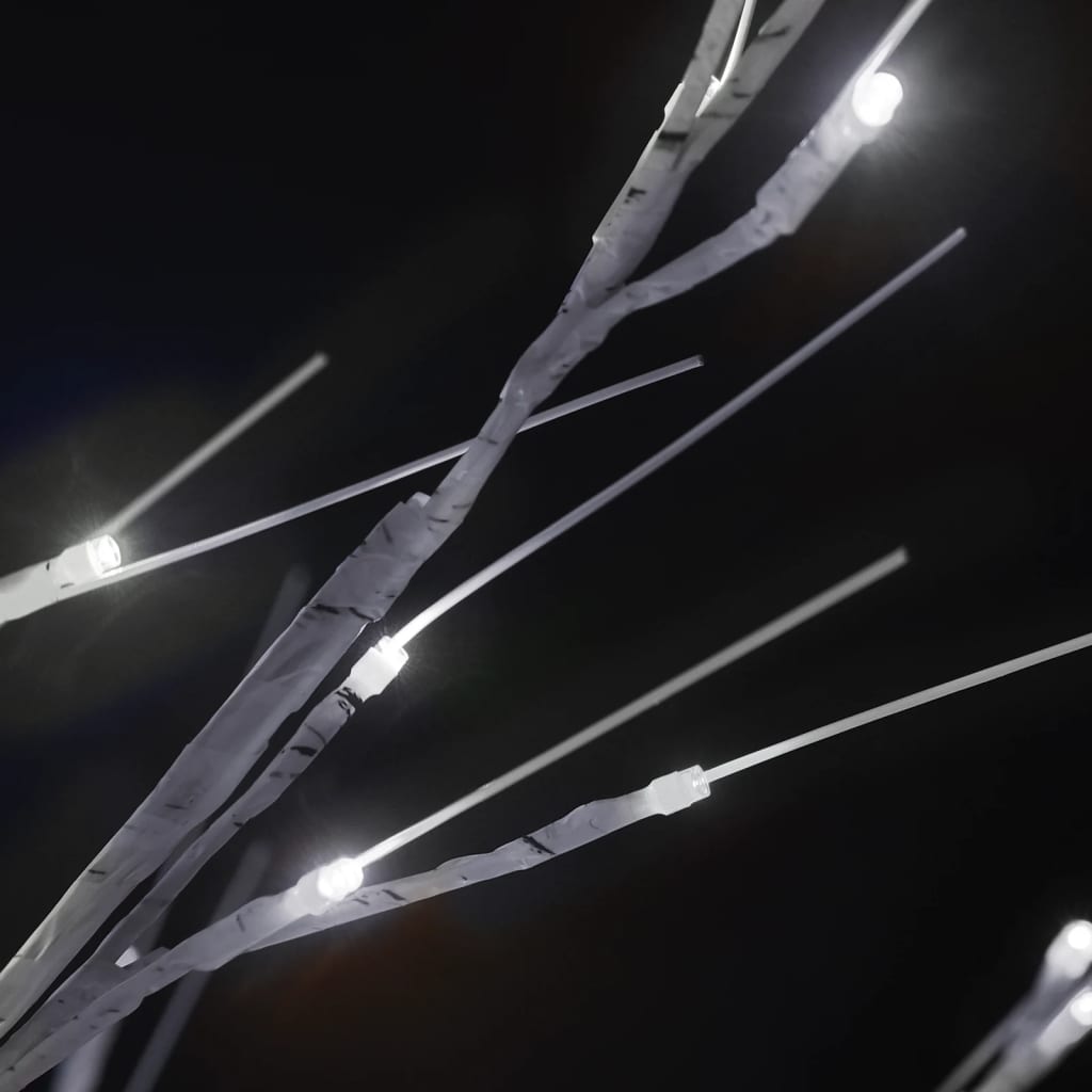 lystræ 220 LED'er 2,2 m indendørs/udendørs pil koldt hvidt lys