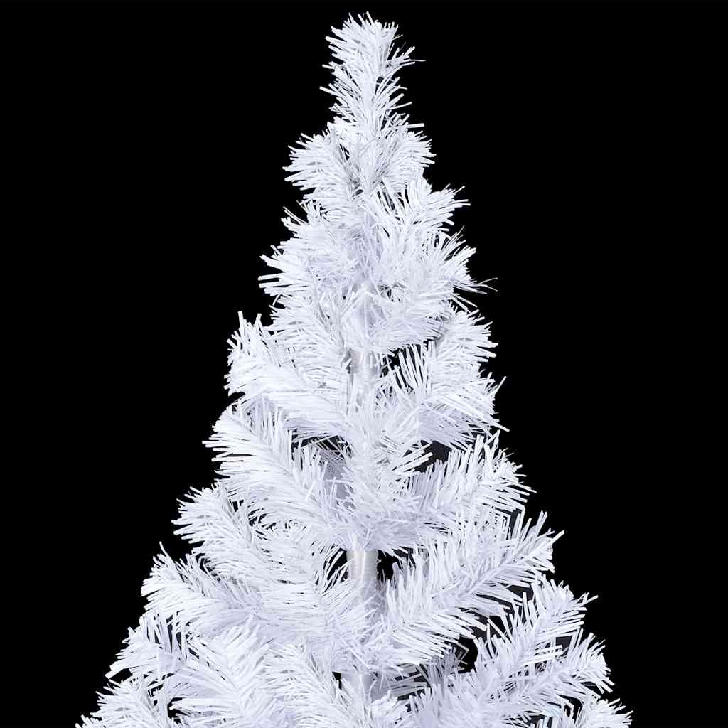 kunstigt juletræ med lys og kuglesæt 120 cm 230 grene