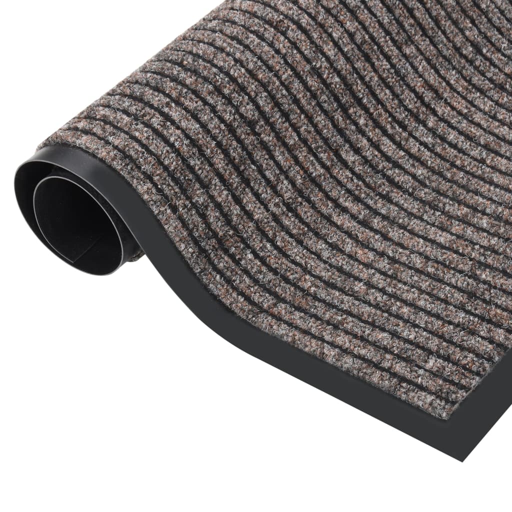 dørmåtte 40x60 cm stribet beige