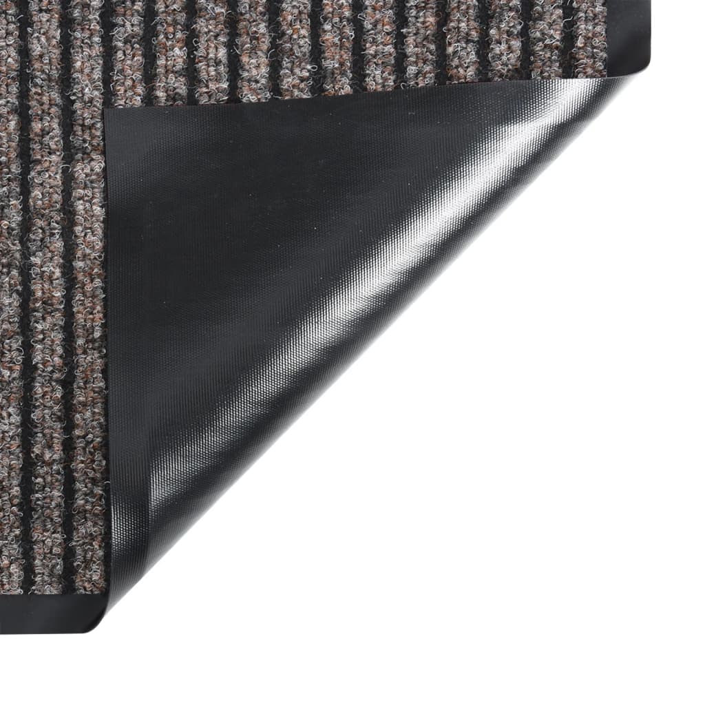 dørmåtte 80x120 cm stribet beige