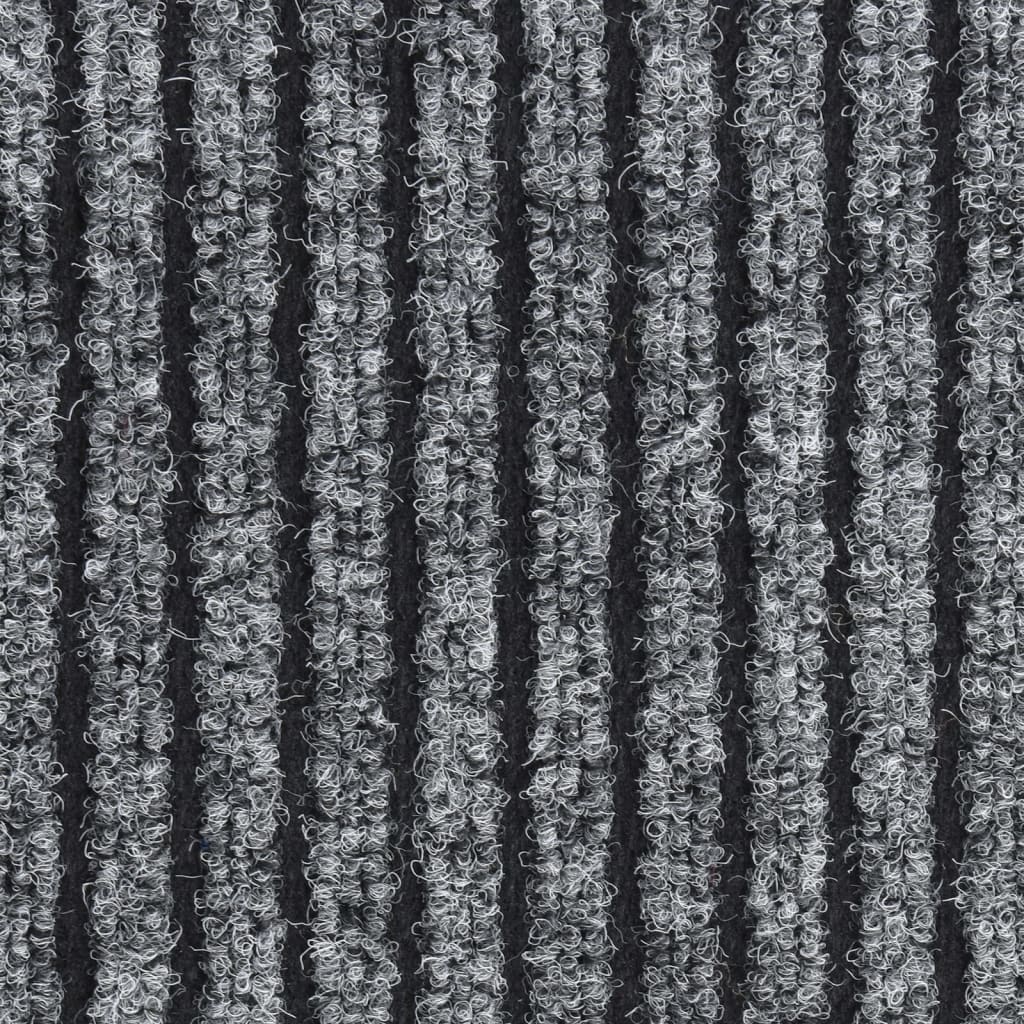 dørmåtte 40x60 cm stribet grå