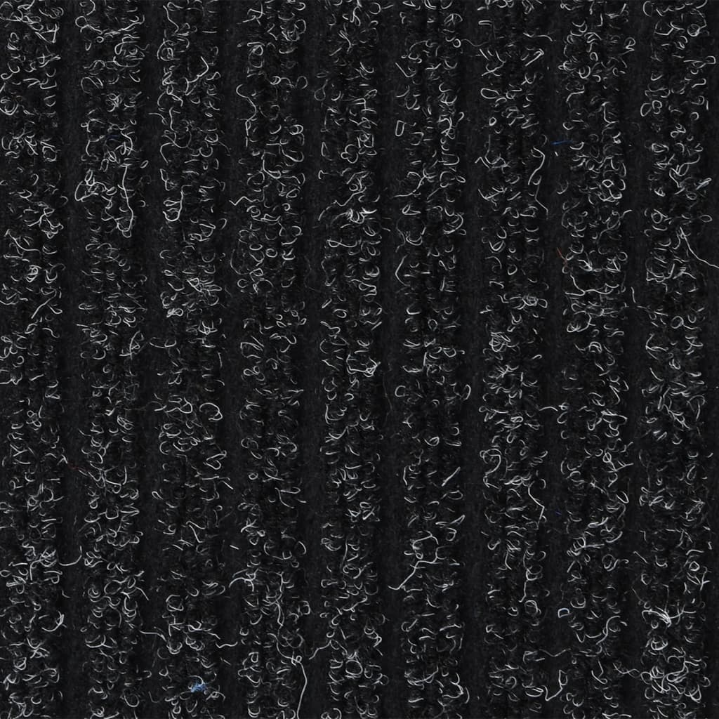 dørmåtte 40x60 cm stribet antracitgrå